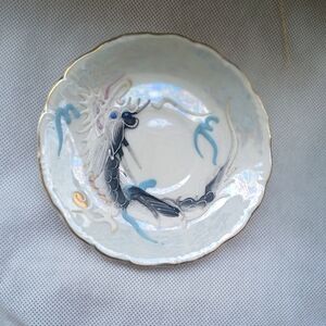 Dragonware Moriage Saucer